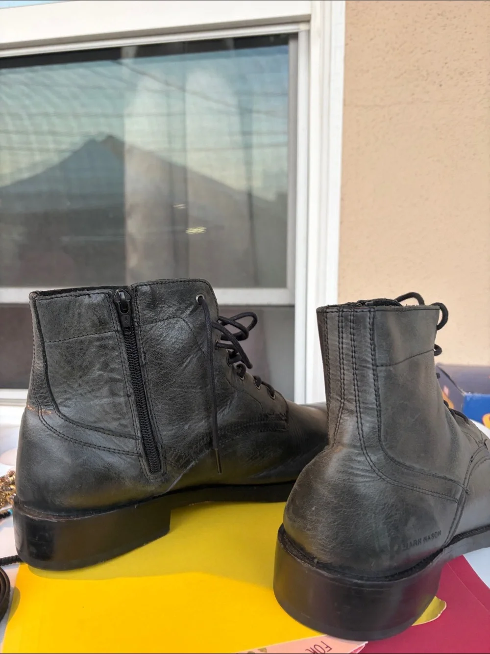 Mark Nason smooth leather